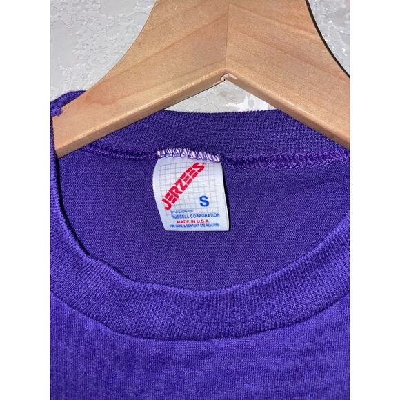 Vintage Nevada Virginia City Shirt Mountain Graphic Purple Tee VTG 90s Small - Picture 7 of 11